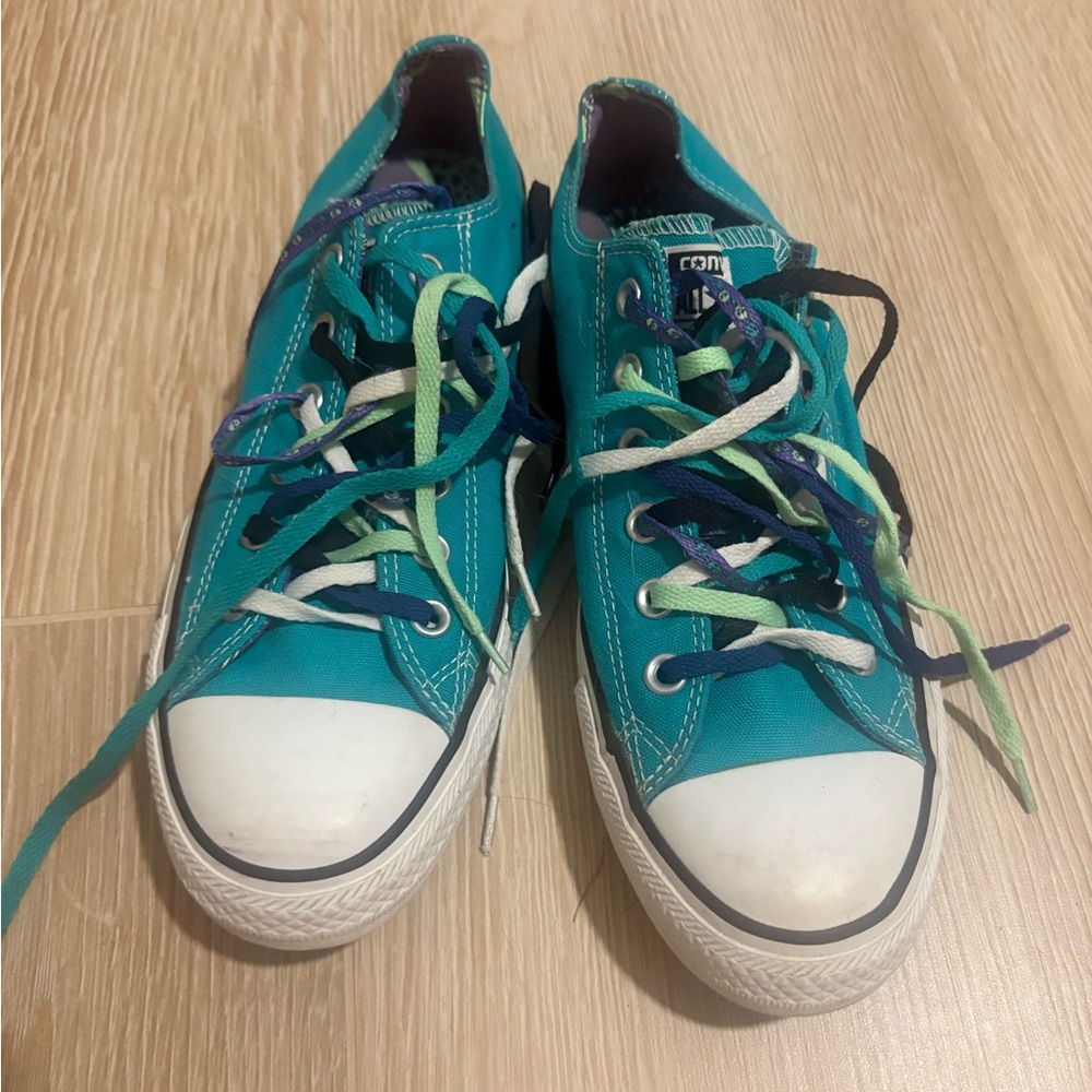 Teal Converse
